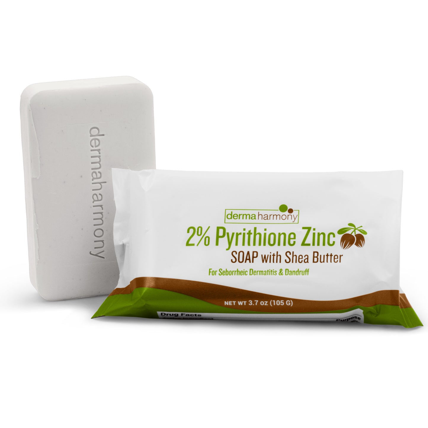 2% Zinc Pyrithione Bar Soap - Shea Butter Base