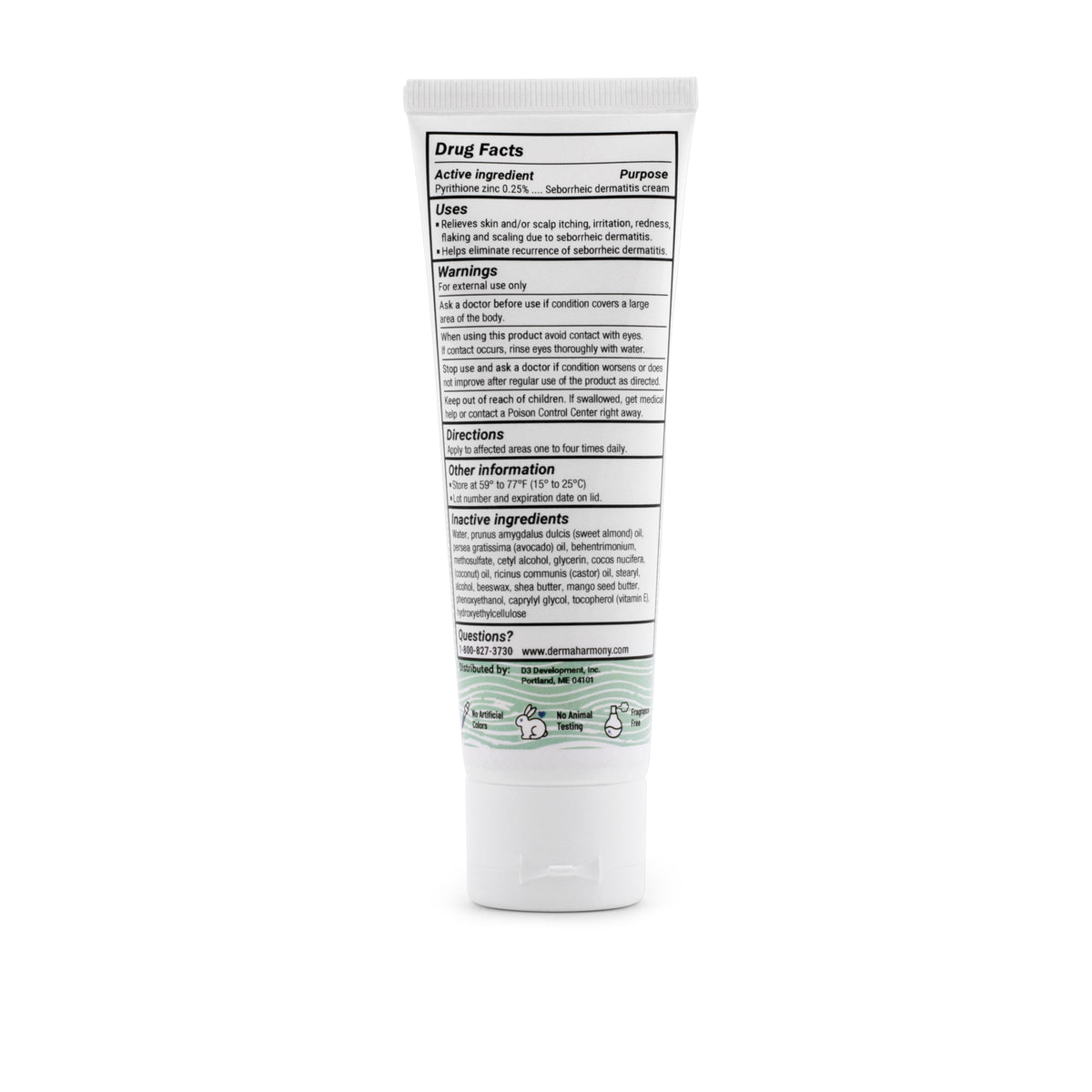 0.25% Pyrithione Zinc Seborrheic Dermatitis Cream